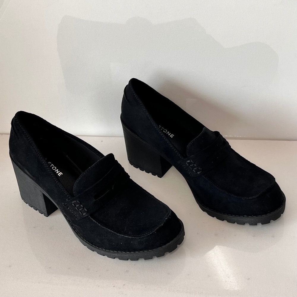 Sun + Stone Maycee Lug Sole Loafers